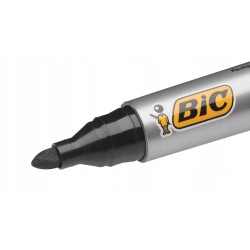 Outlet Zestaw Czarny Marker dekoracyjny czarny BIC 12 sztuk do pracy szkoły