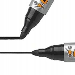 Outlet Zestaw Czarny Marker dekoracyjny czarny BIC 12 sztuk do pracy szkoły