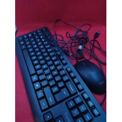 Outlet Zestaw Klawiatura i mysz Trust mechaniczna 24088 czarna ES QWERTY