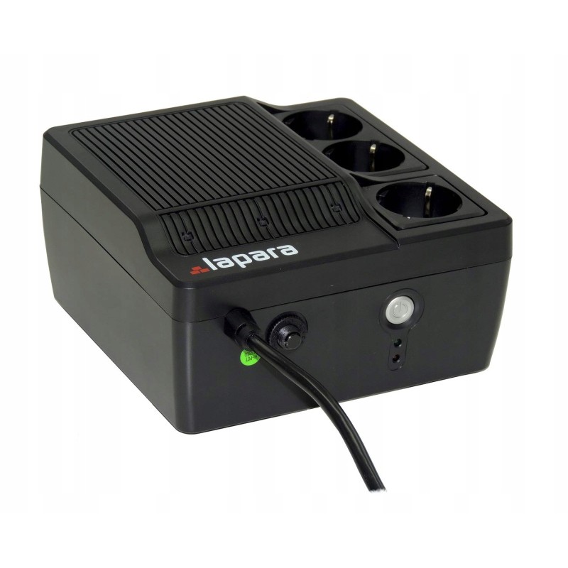 Outlet Lapara LA-SCD-600 Zasilacz bezprzerwowy Sai 600VA UPS zabezpiecznie Outlet Lapara LA-SCD-600 Zasilacz bezprzerwowy Sai 600VA UPS zabezpiecznie