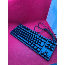 Outlet Klawiatura mechaniczna MKXTKLBES układ hiszpański switch blue