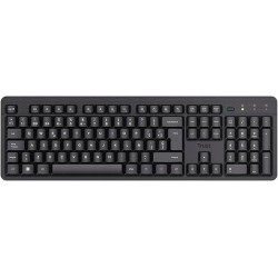 Outelt klawiatura bezprzewodowa OPIS Trust Ymo II Silent układ ES QWERTY