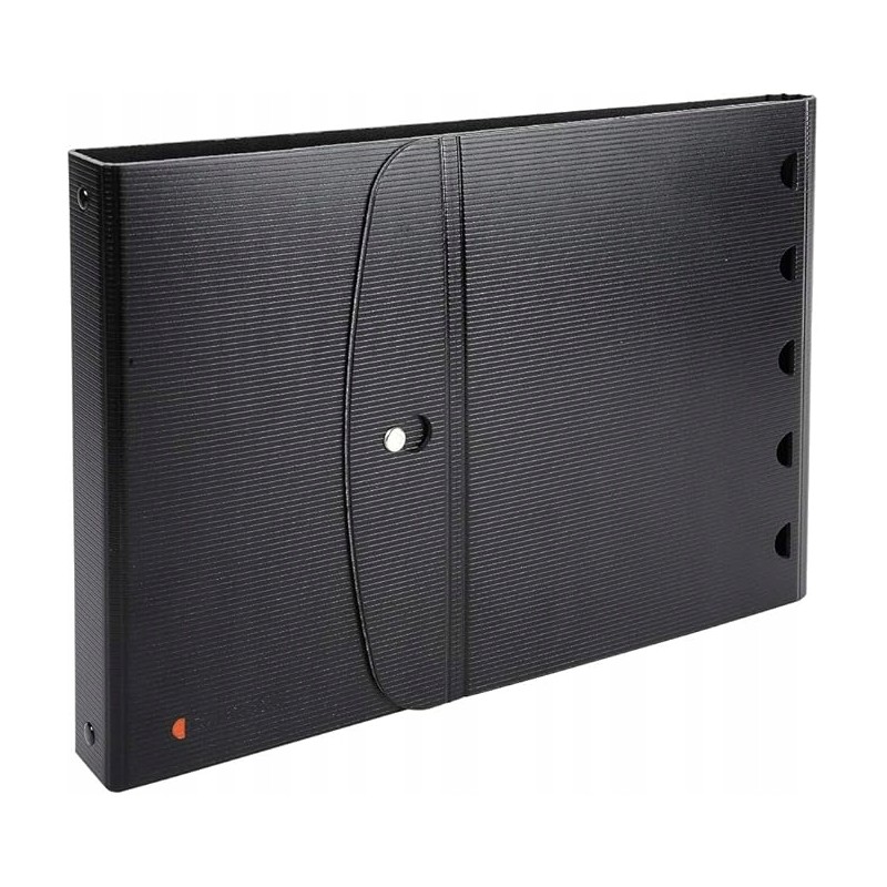 Outlet Exacompta teczka prezentacyjna czarna multi task wbudowanymi folie