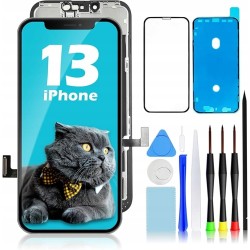 Outlet GULEEK Zestaw do wymiany wyświetlacza w IPhone 13 szkiełko narzędzia