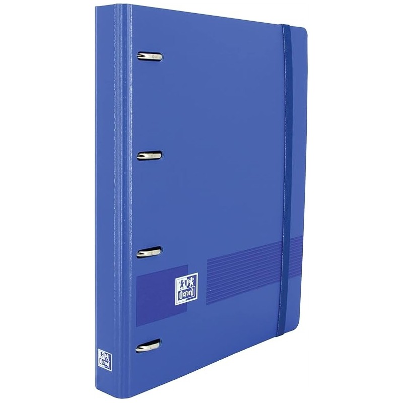 Outlet Segregator Oxford TouchEuropeanbinder A4 niebieski/granatowy z gumką Outlet Segregator Oxford TouchEuropeanbinder A4 niebieski/granatowy z gumką