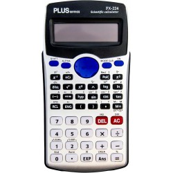 Outlet kalkulator naukowy Plus Office szary/czarny funkcje FX-224 OPIS math