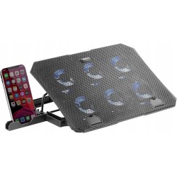 Outlet MARSGAMING podstawka pod laptop OPIS podświetlana uchwyt smartfona