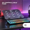 Outlet MARSGAMING podstawka pod laptop OPIS podświetlana uchwyt smartfona