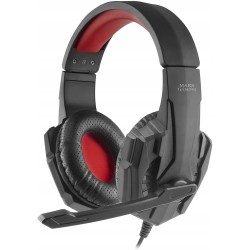 Outlet Słuchawki nauszne Mars Gaming MH020 czarny OPIS dla graczy komputer