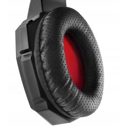 Outlet Słuchawki nauszne Mars Gaming MH020 czarny OPIS dla graczy komputer
