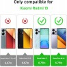 Outlet Qasyfanc Zestaw etui i szkiełek do Xiaomi Redmi 13/Poco M6 ochrona