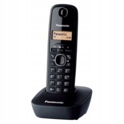 Outlet Telefon bezprzewodowy Panasonic KX-TG1611SPH tryb głosnomówiący OPIS