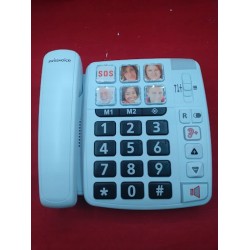 Outlet Telefon przewodowy Swissvoice ATL1418644 OPIS biały słuchawka stacja