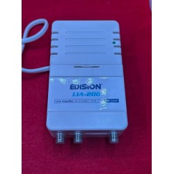 Wzmacniacz antenowy Edison LIA-200 DVB-T/T2 filtr 5G LTE 12-24db 104dBmV