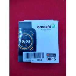 USZKODZONY Smartwatch Amazfit Bip czarny opaska ekran dotykowy OPIS sport