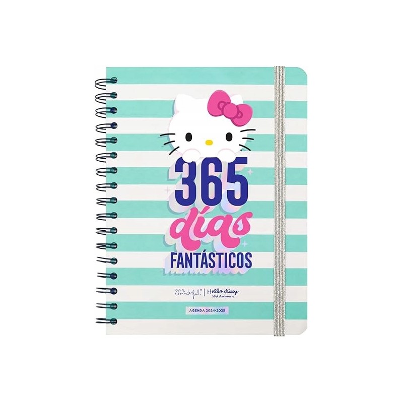 Outlet Mr.Wonderful Notatnik A5 naklejki dla dziecka/ucznia hello kitty fun