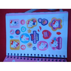 Outlet Mr.Wonderful Notatnik A5 naklejki dla dziecka/ucznia hello kitty fun