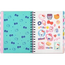 Outlet Mr.Wonderful Notatnik A5 naklejki dla dziecka/ucznia hello kitty fun