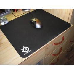 Outlet Podkładka pod myszkę STEELSERIES QcK+ czarna duża 40x45cm smart game