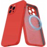 Qinzhijia Magnetyczne Etui Silikonowe do iPhone 14 Pro MAX Ochronne