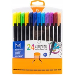 Outlet Zestaw Extrafine Plus Office 24 sztuki do biura, szkoły kolorowe art