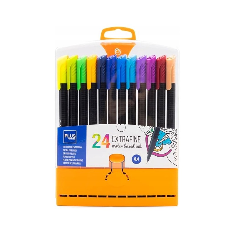 Outlet Zestaw Extrafine Plus Office 24 sztuki do biura, szkoły kolorowe art Outlet Zestaw Extrafine Plus Office 24 sztuki do biura, szkoły kolorowe art