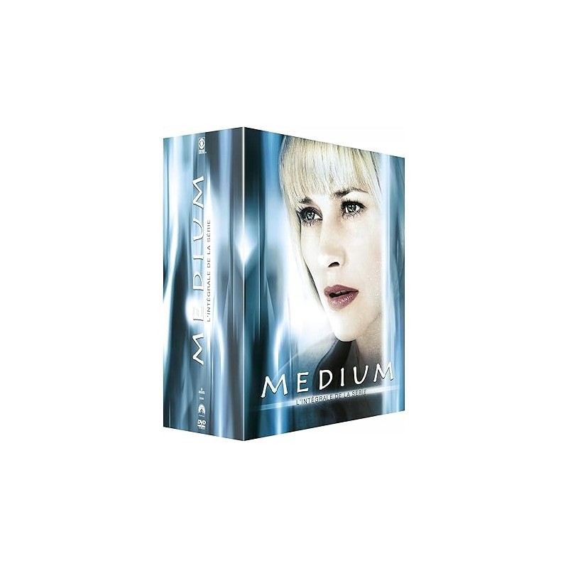 Outlet Medium pełna kolekcja serialu zestaw DVD 34 sztuki 7 sezonów Outlet Medium pełna kolekcja serialu zestaw DVD 34 sztuki 7 sezonów