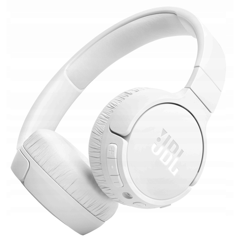 Outlet Słuchawki bezprzewodowe nauszne JBL Tune 670NC biała kolorystyka BT Outlet Słuchawki bezprzewodowe nauszne JBL Tune 670NC biała kolorystyka BT