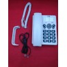 Outlet Telefon przewodowy SPC 3602 OPIS polarna biel / czarne ze stacyjka