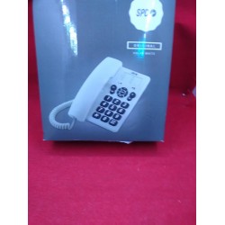 Outlet Telefon przewodowy SPC 3602 OPIS polarna biel / czarne ze stacyjka