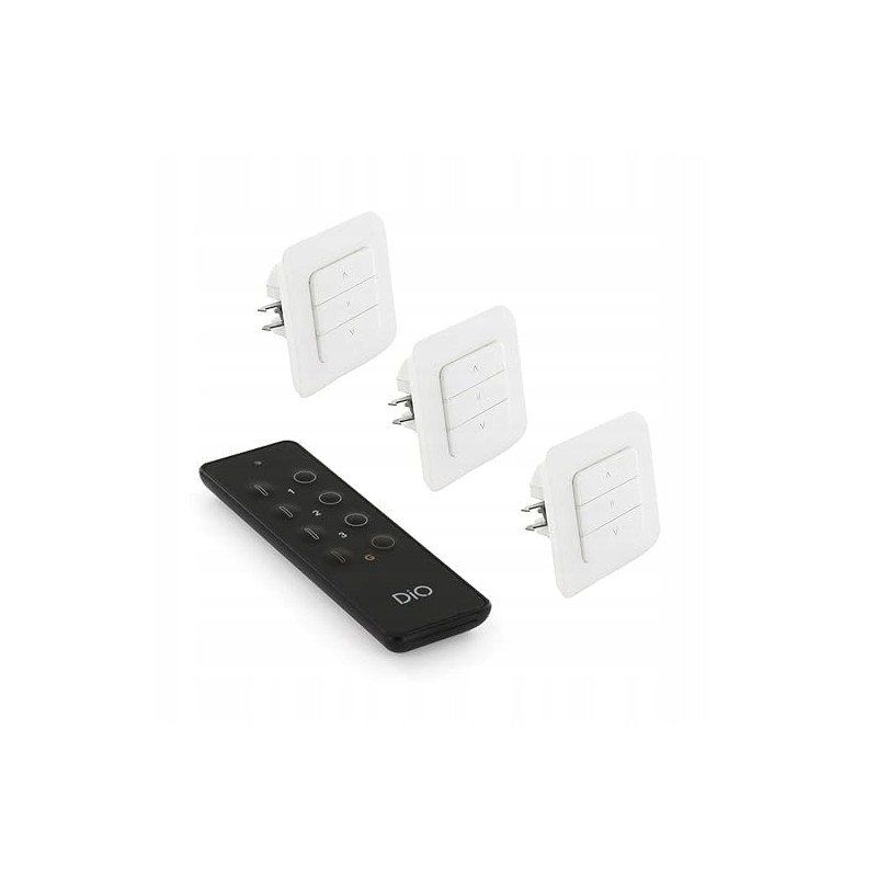 Outlet Zestaw Przełączników do rolet DiO Connect Home połączonych pilotem Outlet Zestaw Przełączników do rolet DiO Connect Home połączonych pilotem