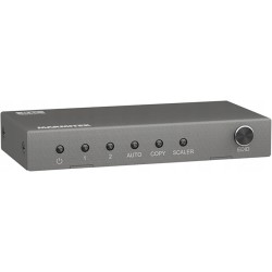 Outlet Spliter/Rozdzielacz HDMI menu szary elegancki OPIS zestaw Marmitek