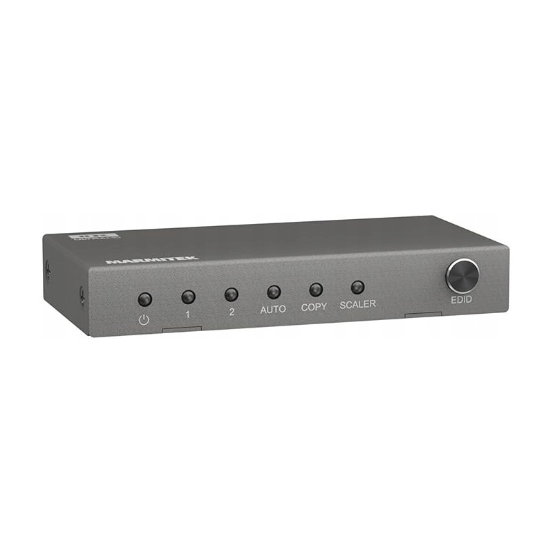 Outlet Spliter/Rozdzielacz HDMI menu szary elegancki OPIS zestaw Marmitek