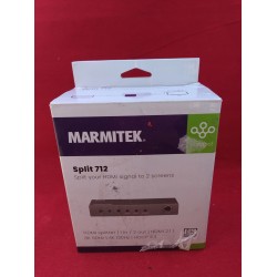 Outlet Spliter/Rozdzielacz HDMI menu szary elegancki OPIS zestaw Marmitek