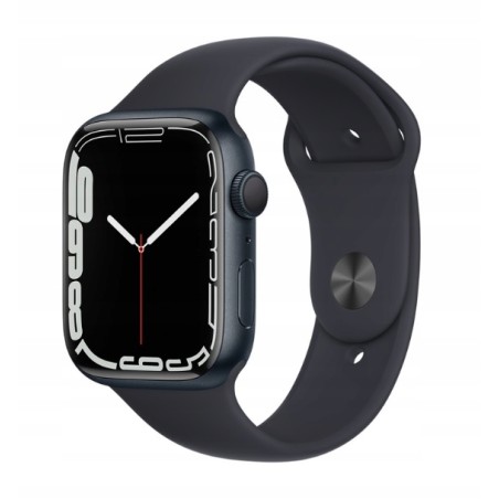 ZABLOKOWANY Smartwatch Apple Watch series 7 GPS 45mm czarny OPIS
