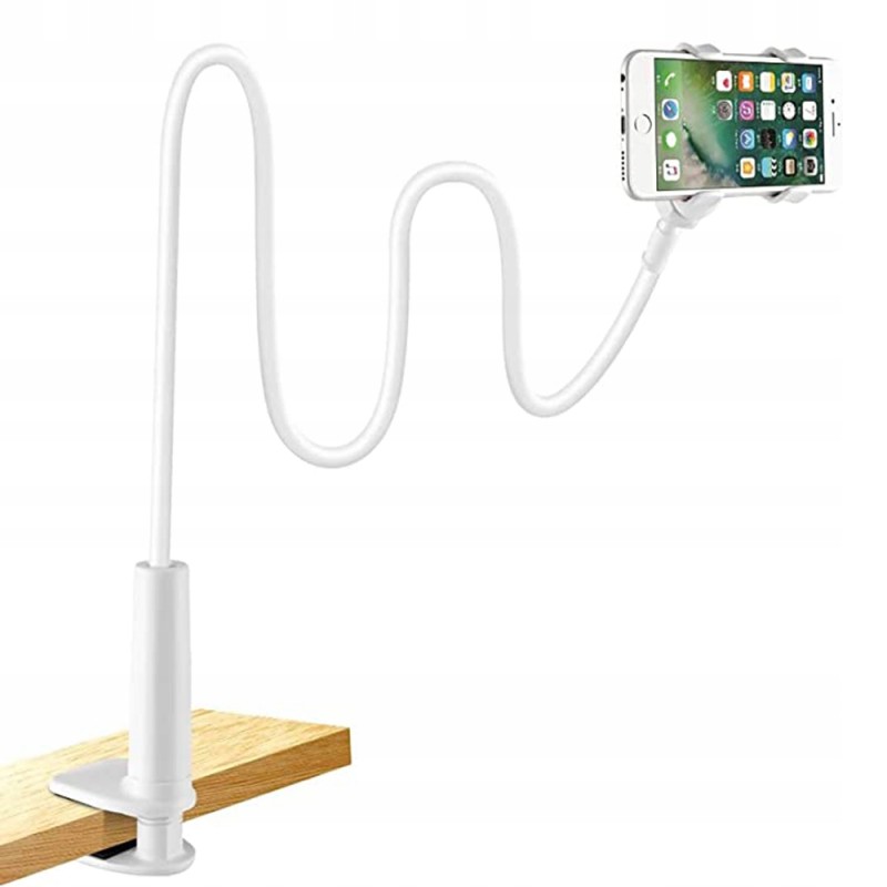 Outlet UCHWYT ELASTYCZNY NA TELEFON TABLET regulowany STATYW biały Lonzoth Outlet UCHWYT ELASTYCZNY NA TELEFON TABLET regulowany STATYW biały Lonzoth