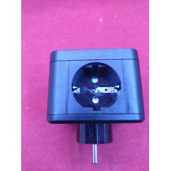 Outlet Kostka do kontaktu nocne światełko rozszerzenie czarna night light