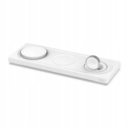 Outlet Ładowarka indukcyjna Belkin Boost Pro MagSafe 3 w 1 Qi biała OPIS