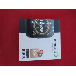 Outlet Smartwatch Amazfit Bip 5 czarna opaska dla sportowców BPM design