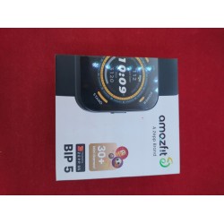 Uszkodzony Zegarek Zepp Amazfit BIP 5 smartwatch dla sportowców czarny BPM