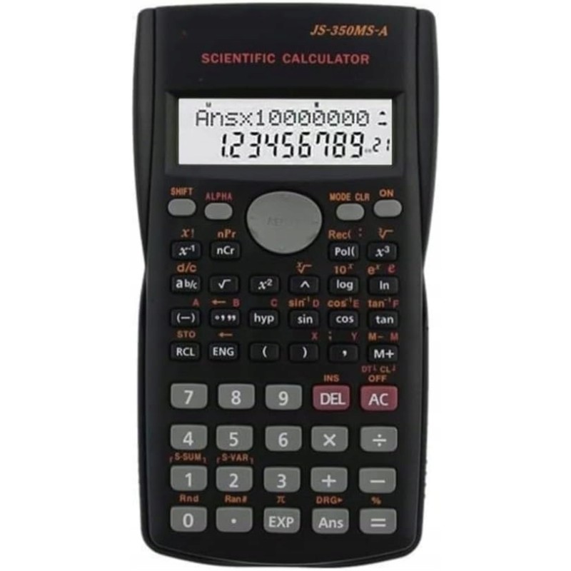 Canvovi KK-82MS-A Kalkulator naukowy 240 funkcji 12 cyfrowy wyświetlacz