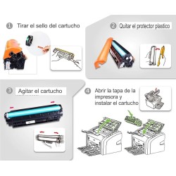 Outlet bramacartuchos toner zamiennik drukarka HP LaserJet 1500 stron OPIS