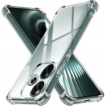 IVoler Etui do Xiaomi Poco F6 5G, przeźroczyste plecki amortyzujące upadek