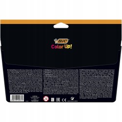 Outlet BIC INTENSITY UP PISAKI MAZAKI FLAMASTRY SZKOLNE PLASTYCZNEx24 color