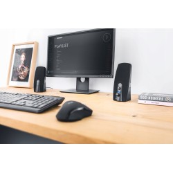Outlet Zestaw głośników 2.0 Trust Almo 5 W czarny mini kolumny komputerowe