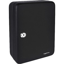 Outlet Zestaw Kasetka na klucze (klucz) AmazonBasic czarna schludna i tagi