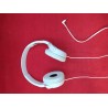 USZKODZONY Słuchawki nauszne Sony MDR-ZX110AP białe podwójny kabel Jack
