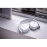 USZKODZONY Słuchawki nauszne Sony MDR-ZX110AP białe podwójny kabel Jack
