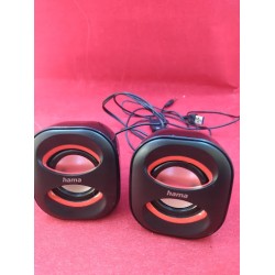 Outlet Zestaw głośników 2.0 Hama Sonic Mobil 183 3 W czarny stereo speakers