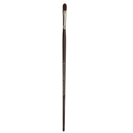 Outlet Winsor & Newton pędzel brązowy Filbert malowanie farbami Rozmiar 8